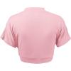 imageLock and Love Womens Versatile Open Front Lightweight Short Sleeve Bolero ShrugWsk1785pink