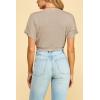 imageLock and Love Womens Versatile Open Front Lightweight Short Sleeve Bolero ShrugWsk1785taupe