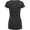 imageLock and Love Womens Basic Slim Fitted Short Sleeve Casual V Neck Cotton T ShirtWt1606charcoal