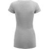 imageLock and Love Womens Basic Slim Fitted Short Sleeve Casual V Neck Cotton T ShirtWt1606heathergrey