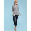 imageLock and Love Womens Casual Flowy Draped Long Sleeve Batwing Dolman Top  Soft ampamp Comfortable Loose Fit PulloverWt826heathergrey