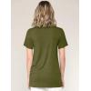 imageLock and Love Womens Casual Shirts Twist Knot Tunics TopsWt2312olive