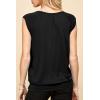 imageLock and Love Womens Scoop Neck Short Sleeve SolidPrintDipDye Sweetheart Top S3XL Plus SizeWt1054black