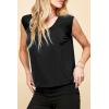imageLock and Love Womens Scoop Neck Short Sleeve SolidPrintDipDye Sweetheart Top S3XL Plus SizeWt1054black
