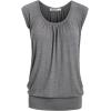 imageLock and Love Womens Scoop Neck Short Sleeve SolidPrintDipDye Sweetheart Top S3XL Plus SizeWt1054hdg
