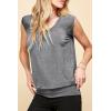 imageLock and Love Womens Scoop Neck Short Sleeve SolidPrintDipDye Sweetheart Top S3XL Plus SizeWt1054hdg