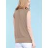 imageLock and Love Womens Scoop Neck Short Sleeve SolidPrintDipDye Sweetheart Top S3XL Plus SizeWt1054khaki