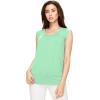 imageLock and Love Womens Scoop Neck Short Sleeve SolidPrintDipDye Sweetheart Top S3XL Plus SizeWt1054mint
