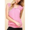 imageLock and Love Womens Scoop Neck Short Sleeve SolidPrintDipDye Sweetheart Top S3XL Plus SizeWt1054pink