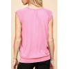 imageLock and Love Womens Scoop Neck Short Sleeve SolidPrintDipDye Sweetheart Top S3XL Plus SizeWt1054pink