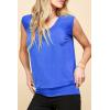 imageLock and Love Womens Scoop Neck Short Sleeve SolidPrintDipDye Sweetheart Top S3XL Plus SizeWt1054royalbrite