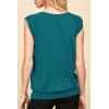 imageLock and Love Womens Scoop Neck Short Sleeve SolidPrintDipDye Sweetheart Top S3XL Plus SizeWt1054teal