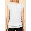 imageLock and Love Womens Scoop Neck Short Sleeve SolidPrintDipDye Sweetheart Top S3XL Plus SizeWt1054white