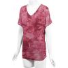 imageLock and Love Womens Short Sleeve Crew NeckV Neck TieDye Dolman Tunic TopWt1114wine