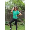 imageLock and Love Womens Versatile Casual Short Sleeve Dolman Top  Loose Fit Boat Neck ampamp VNeck TShirtWt742jade