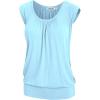 imageLock and Love Womens Scoop Neck Short Sleeve SolidPrintDipDye Sweetheart Top S3XL Plus SizeWt1054aqua