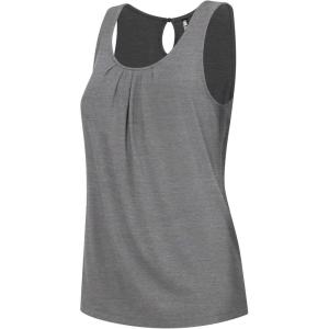 imageLock and Love Womens Summer Sleeveless Pleated Back Closure Casual Tank TopsWt2315hdg