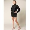 imageLock and Love Womens Classic Lightweight Jacket Multi Pocket Windbreaker Bomber JacketWjc2157black