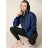 imageLock and Love Womens Classic Lightweight Jacket Multi Pocket Windbreaker Bomber JacketWjc2157navy
