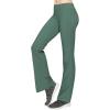 image:imageLock and Love Womens Workout Bootcut Yoga Pants Bootleg Pant Hidden Pocket Made in USA